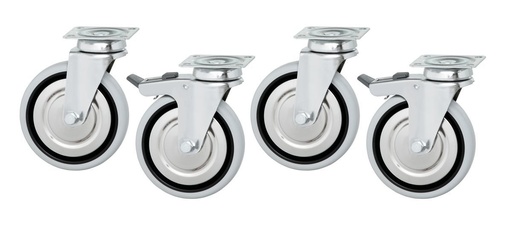 [BAR-308242] Lenkrollen 4AW Bartscher