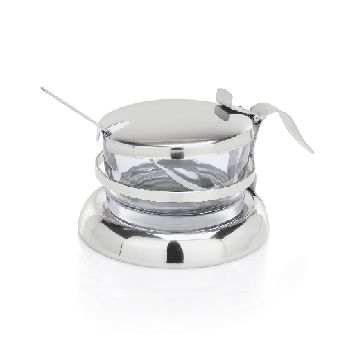 [WAS-1497000] Marmeladedose, mit Löffel