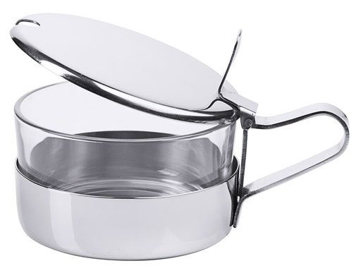 [CTO-108/105] Parmesandose/ Marmeladendose 0,2 l aus Edelstahl 18/10