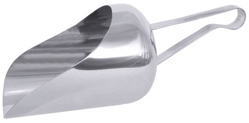 Küchenschaufel aus Edelstahl 18/10 hochglänzend
