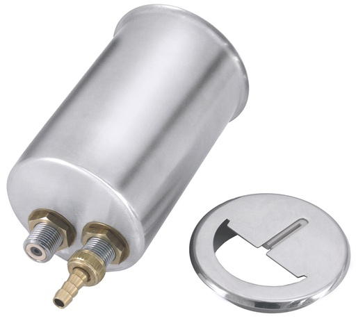 [CTO-307/200] Messerabstreichbehälter einbaufähig aus Edelstahl 18/10