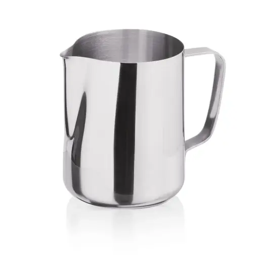 Milchkännchen aus Chromnickelstahl