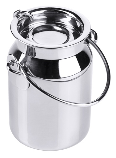 [CTO-3023/015] Sahnegießer in klassischer Milchkannenform aus Edelstahl 18/10