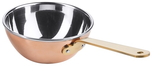 Wok aus aus 1,5mm starkem Kupfer