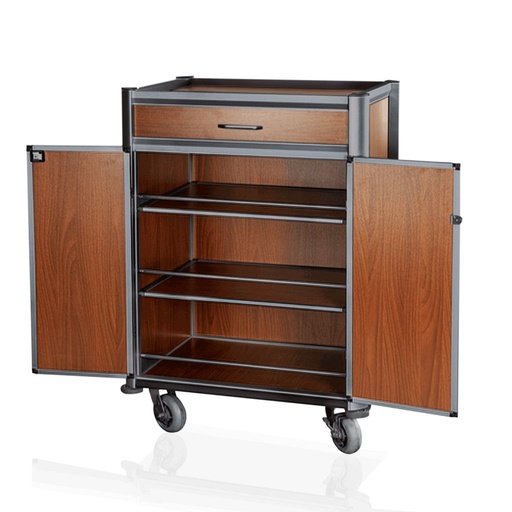 [WAS-4448002] Minibar Servicetrolley in Holzoptik