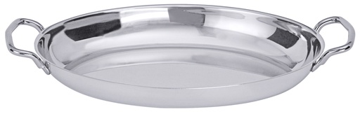 Beilagenschale Contacto oval aus Edelstahl 