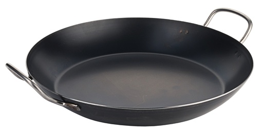[CTO-5080/340] Paellapfannen Contacto aus starkem gebläutem Stahl