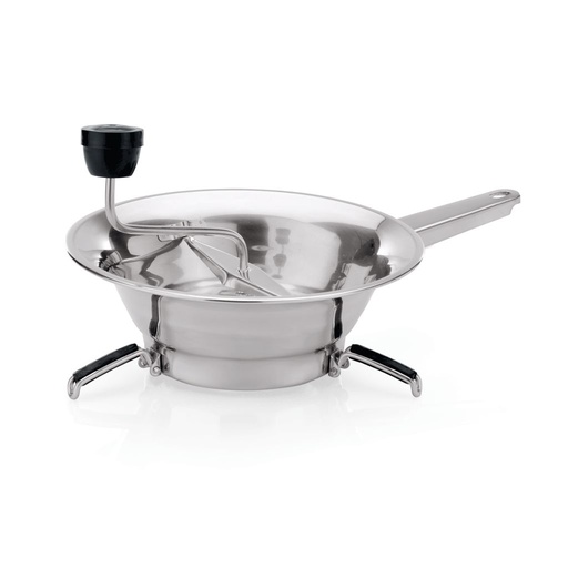 [WAS-2146240] Passiergerät mit 3 Siebeinsätzen aus Chromnickelstahl