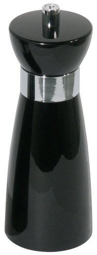[CTO-6863/181] Pfeffermühle aus schwarzem Acrylglas