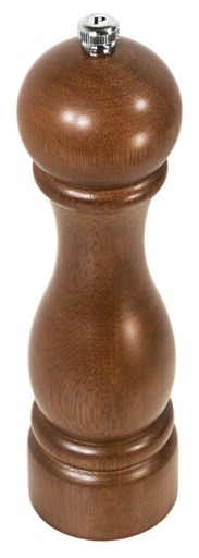 [CTO-6868/220] Pfeffermühlen Contacto aus Gummibaumholz mit hochwertigem Keramik-Mahlwerk