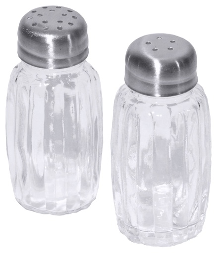 [CTO-127/186] Pfefferstreuer Contacto aus Glas (12 Stück)