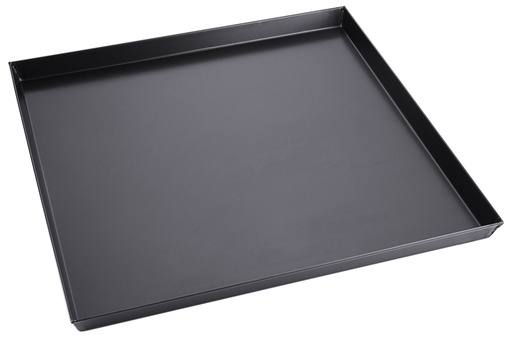 [CTO-1745/501] Pizzablech Contacto aus Schwarzblech 50 x 50cm