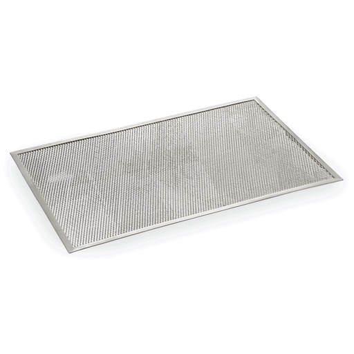 [WAS-2289600] Pizzablech perforiert 60x40cm aus Aluminium