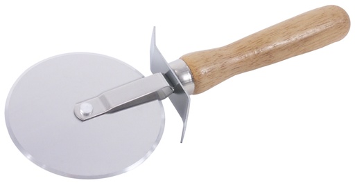 [CTO-5675/100] Pizzaschneider 25,5cm aus Edelstahl mit Holzgriff 