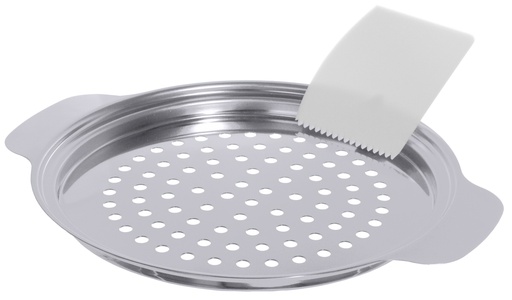 [CTO-561/270] Spätzlesieb ∅ 27cm aus Edelstahl mit Schaber