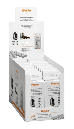 [BAR-173283] Reinigungstabletten KV-20 (20 Stück)