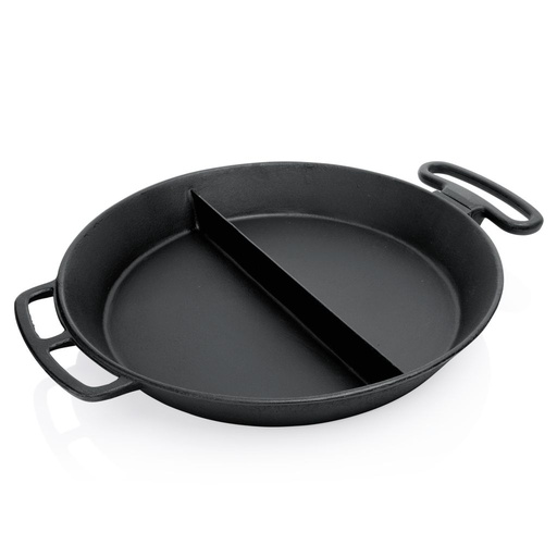 [WAS-5055652] Riesenpfanne WAS Germany aus Eisenguss rund ø 65cm mit Mittelsteg