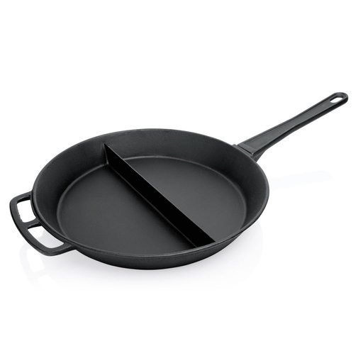 [WAS-5055803] Riesenpfanne WAS Germany aus Eisenguss rund ø 80 mit Mittelsteg