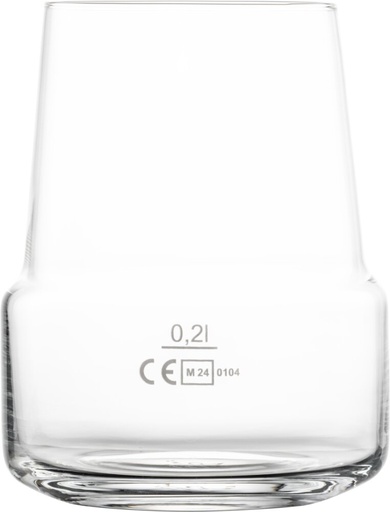 [SZW-123916] Rotweinglas Tumbler LEVEL mit Füllstrich 0,2l Zwiesel Glas
