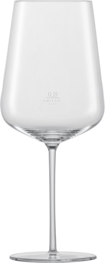 [SZW-121704] Rotweinglas/Bordeaux VERVINO mit Füllstrich 0,2l Zwiesel Glas