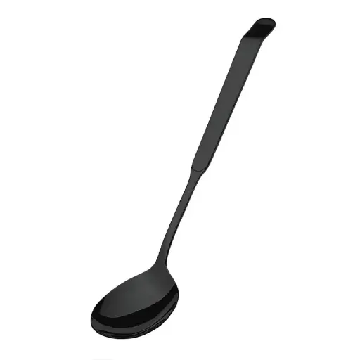 [AMF-1319ATB000251] Salatlöffel BUFFET, schwarz und klein Amefa