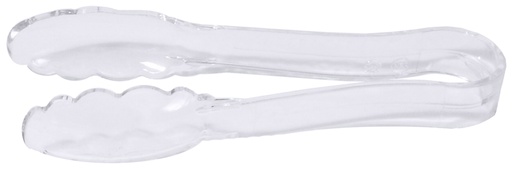 Salatzangen transparent aus Kunststoff