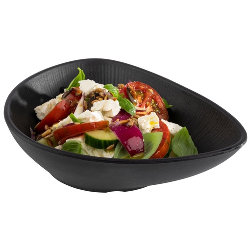 Schalen 'Nero', dreieckig