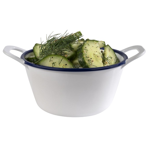 Schalen 'Enamel Look', mit Griffen