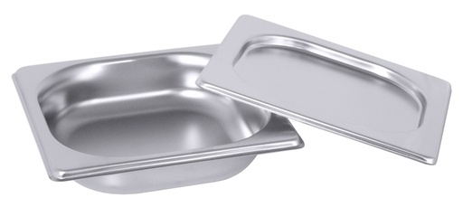 [CTO-6616/040] Salatschale Contacto GN 1/6 aus Edelstahl 