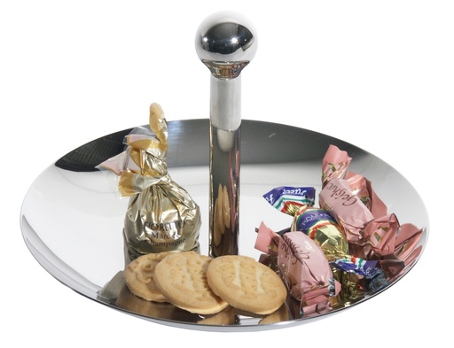 Schalen-Etagere ganz aus Edelstahl 18/10