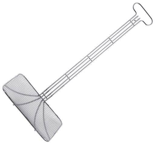 [CTO-93/280] Schaufel zum Frittieren 61,5cm aus Edelstahl