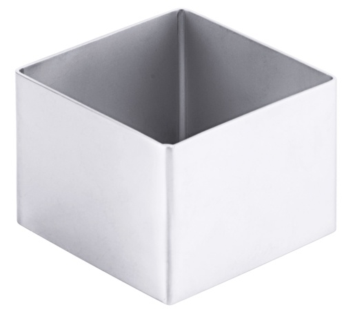 [CTO-689/066] Mousseform/ Schaumspeiseform Contacto aus Edelstahl quadratisch