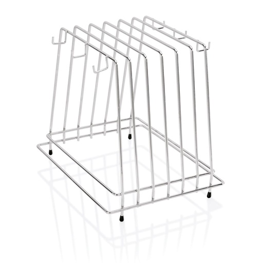 [WAS-1830012] Schneidbretthalter für 6 Bretter aus Chromnickelstahl