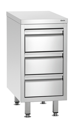 [BAR-337307] Schubladenschrank, mit/ohne Aufkantung Bartscher