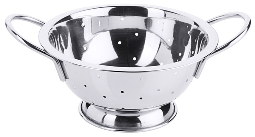 [CTO-6086/210] Abtropfschüssel flach aus Edelstahl