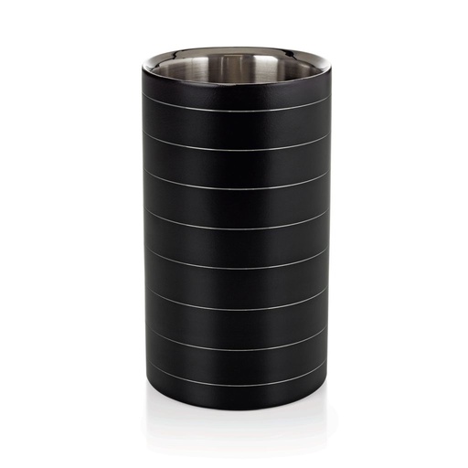 [WAS-3600200] Flaschenkühler Ø 11,5cm aus Edelstahl pulverbeschichtet