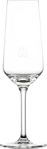 [SZW-123787] Sektglas CINCO mit Füllstrich 0,1l mit Moussierpunkt Zwiesel Glas