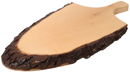[CTO-3864/500] Servierbrett/Rindenbrett mit Griff 38x25cm 