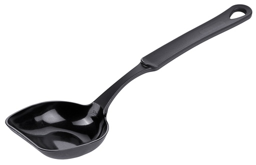 [CTO-3474/300] Servierlöffel tief 30cm ganz aus schwarzem Polyamid