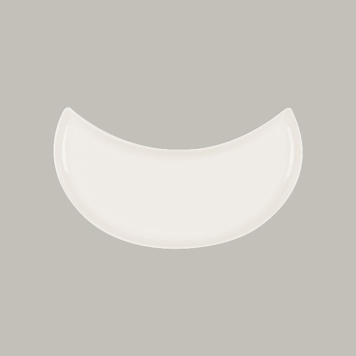 [RAK-MNMP38] Servierplatte 38,5 x 15,5cm  MINIMAX, Halbmond RAK Porzellan