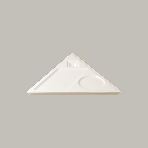 [RAK-ACTR01] Servierplatte 29,7 x 26,2cm MINIMAX, dreieckig