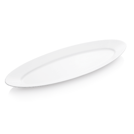 [WAS-4906600] Servierplatte oval 60x 21,5cm aus Porzellan