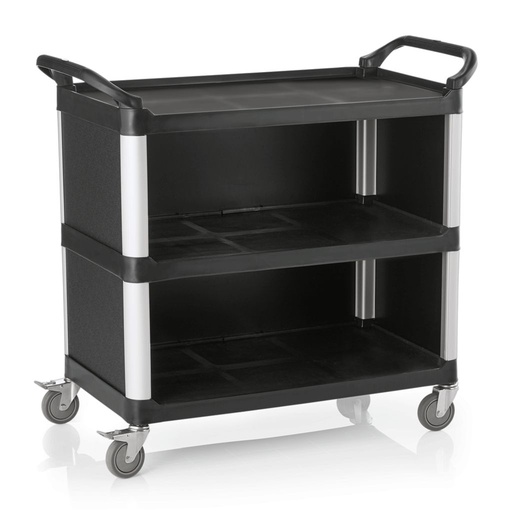 [WAS-1951004] Servierwagen mit 3 Borden 103,5x 50,5x 95,5cm