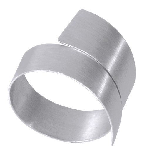 [CTO-2293/035] Serviettenring aus Edelstahl matt poliert