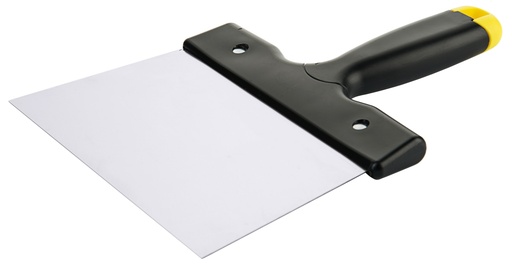 [CTO-4079/180] Schokoladenspachtel 18x 9,5cm aus flexiblem Edelstahl 