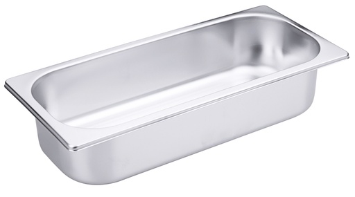 [CTO-7020/080] Speiseeisbehälter aus Edelstahl 18/10 für Eisvitrinen etc.