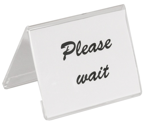 [CTO-6784/105] Aufsteller klein aus Acryl