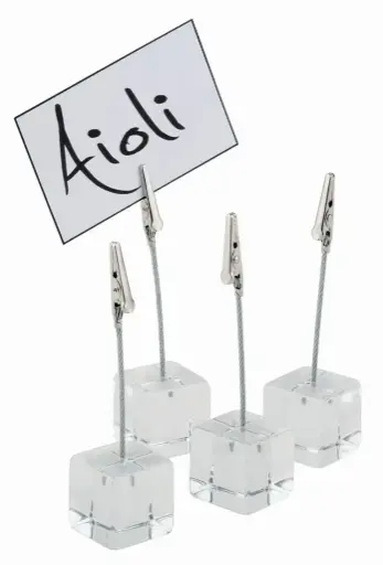 [APS-74] Kartenhalter APS (4er-Set) 3 x 3cm