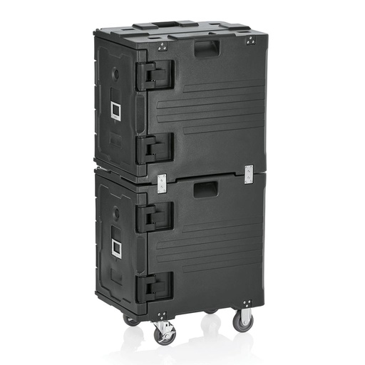 [WAS-3716020] Doppelthermotransportbehälter GN 1/1 mit 10 Einschüben