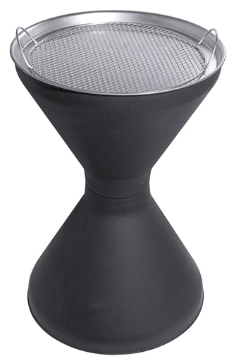 [CTO-1623/400] Standaschenbecher Korpus: aus schwarzem Polypropylen Höhe: 60cm